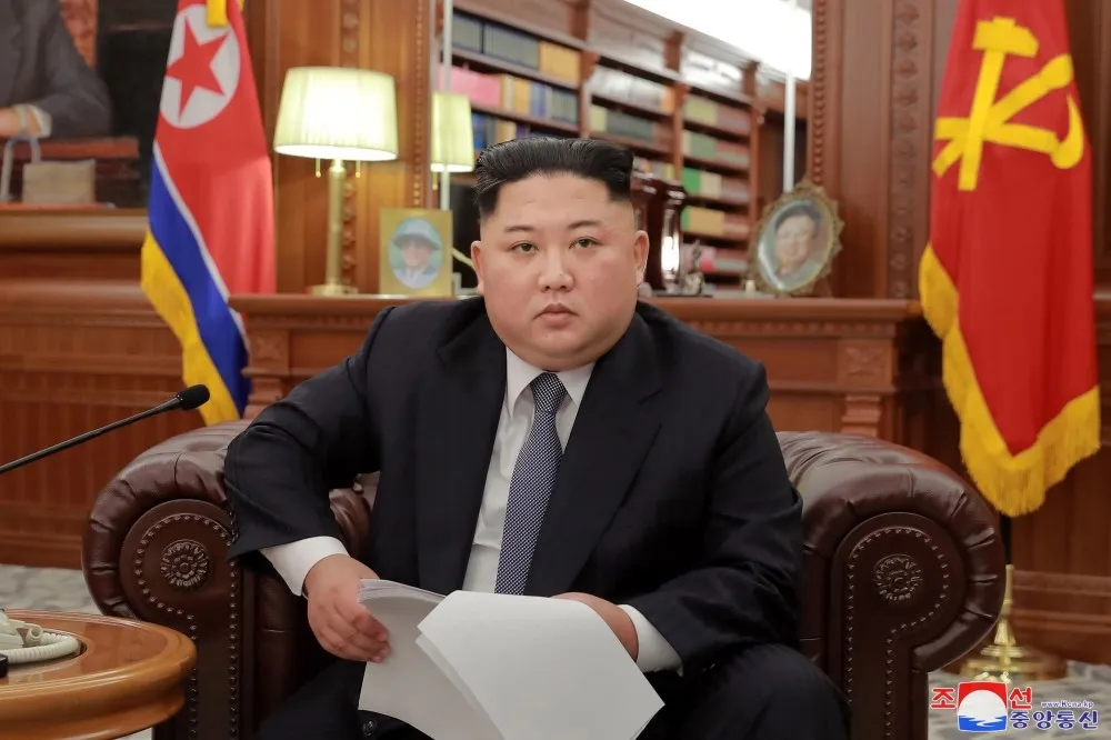新造型、新場景　金正恩新年談話重申無核化、兩韓交流