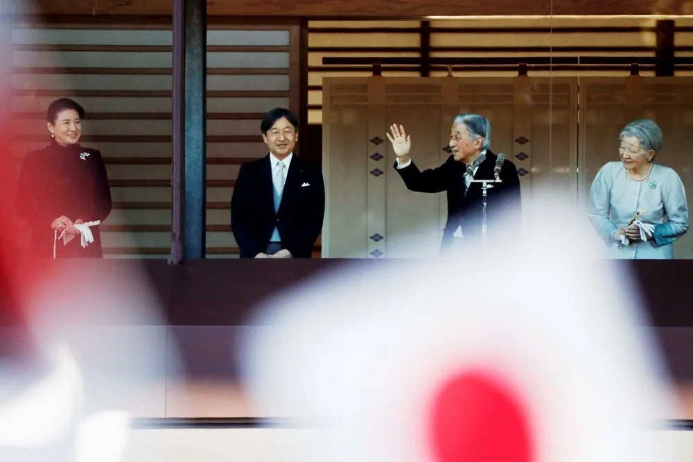 【平成最後一年】日皇4月底退位　皇居拜年人數創新高