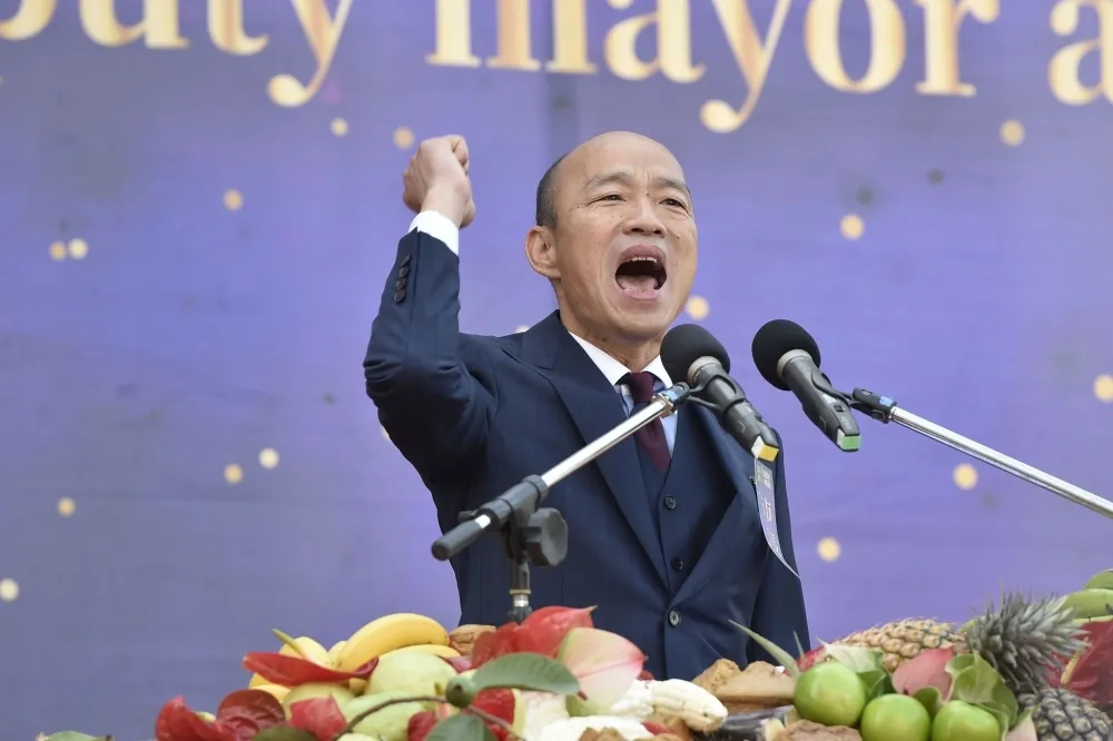 緊咬「一中各表」　韓國瑜：不要懷疑中共收復台灣的決心