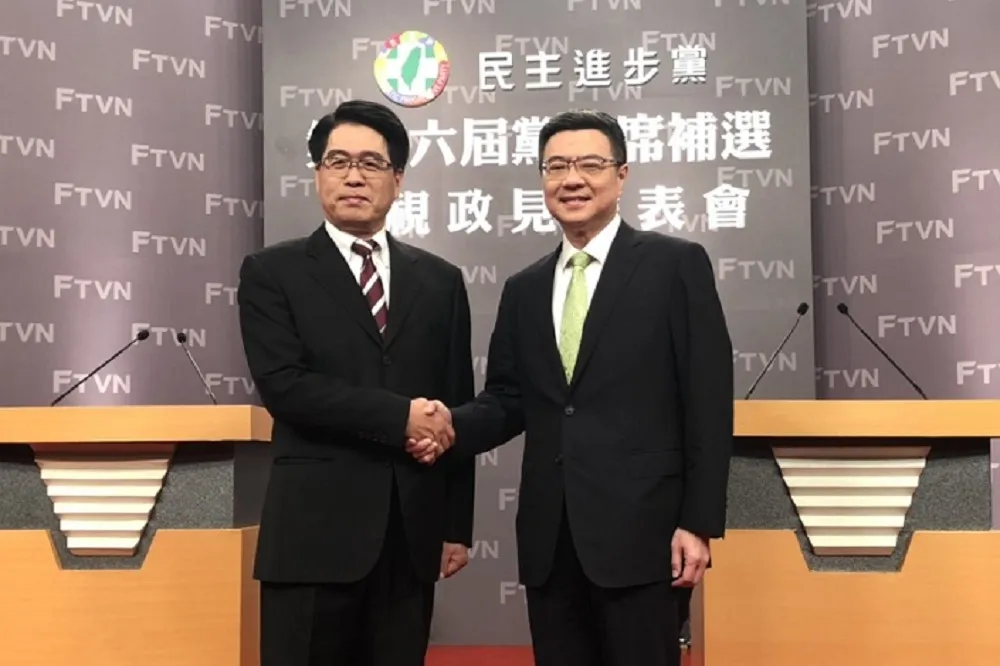 【直播】民進黨主席補選政見會　卓榮泰對決游盈隆