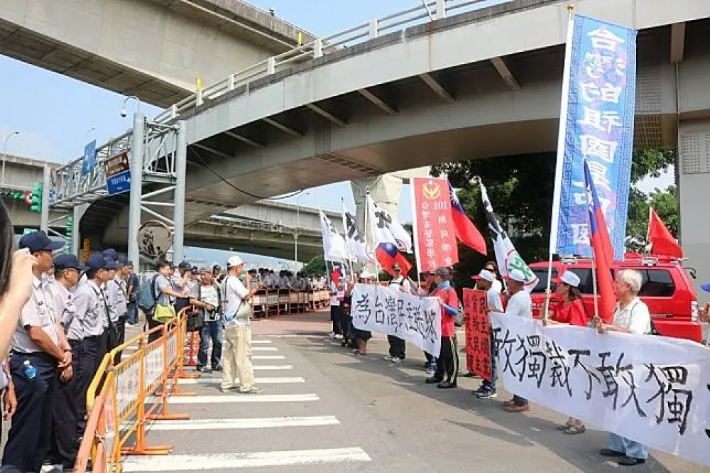 【民進黨全代會】上任後首場陳抗　陳嘉昌皮繃緊出動800警維安