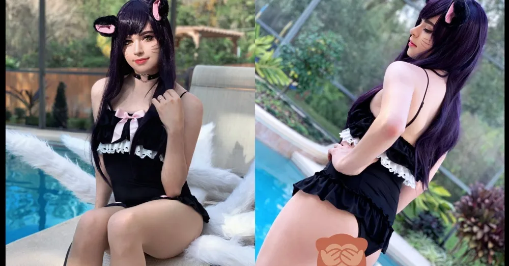 【英雄聯盟】Sneaky祭出妖狐Cosplay　泳裝阿璃魅惑你的心
