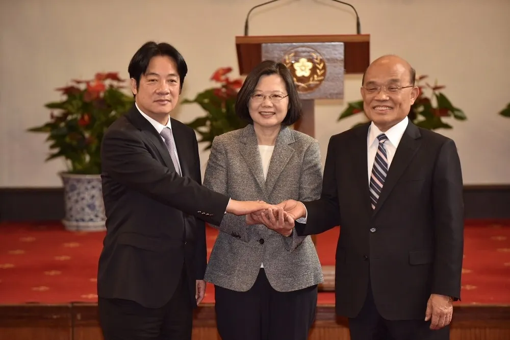 【直播】賴清德內閣卸任　蔡英文宣布蘇貞昌接任閣揆