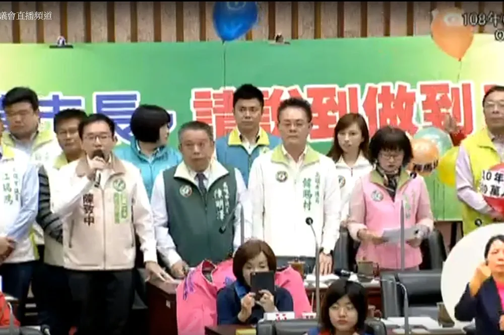 陳致中咄咄逼問九二共識　韓國瑜：是定海神針、非一國兩制