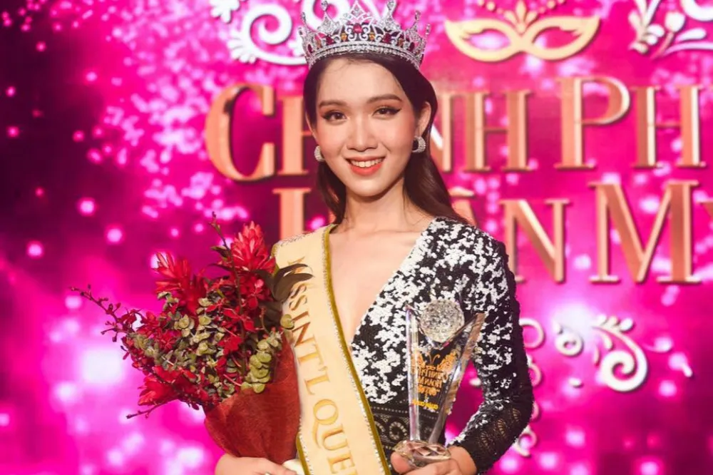【母親資助變性】外型甜美可愛　23歲大學生杜日荷奪首屆越南「蒂芬妮小姐」后冠