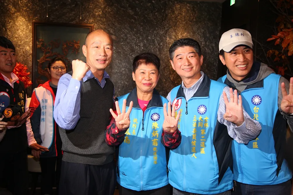 【避免對決白色力量】北上挺陳炳甫　韓國瑜：我來站台跟柯P無關