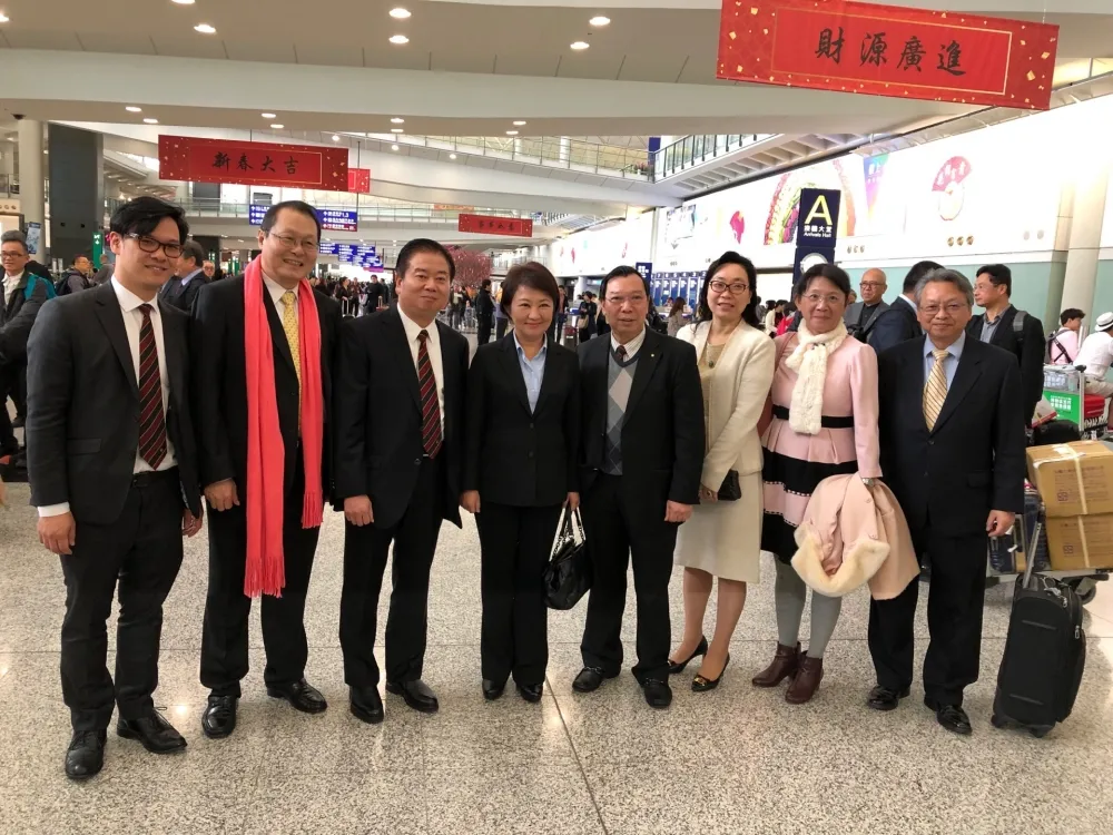 台中市長盧秀燕旋風式訪港 備受當地商界、媒體重視 