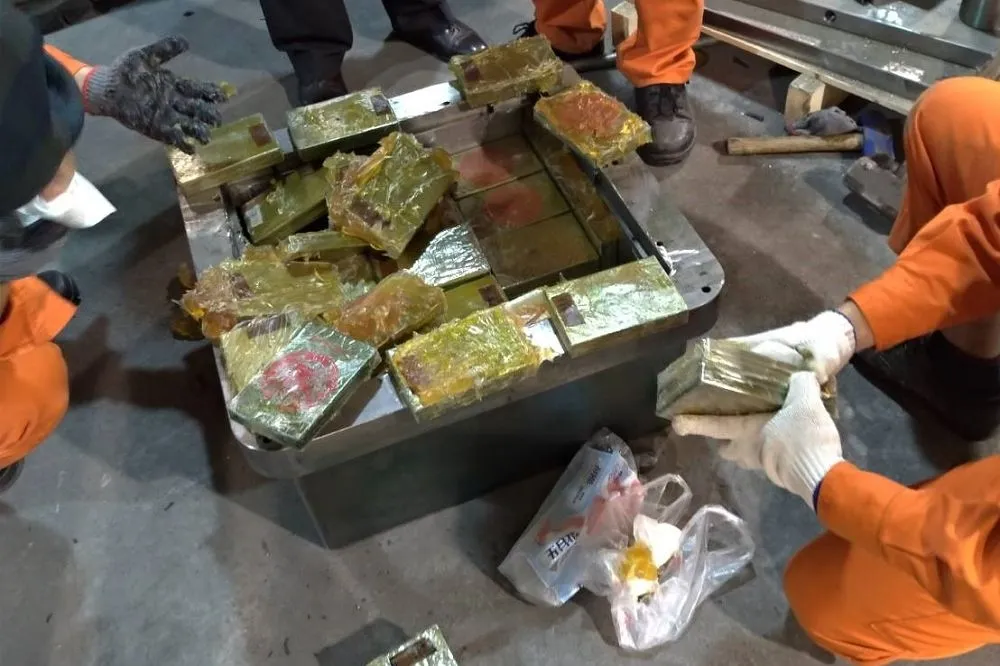 可供900萬人次吸食！　今年最大宗海洛因走私案偵破