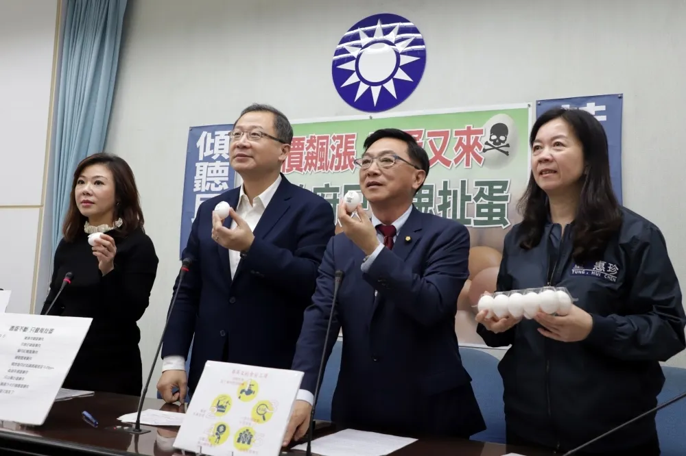 痛批「連蛋事都搞不好」　藍委籲蔡政府：食安做好就是有感施政