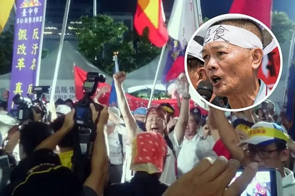 反年改與台獨5團體閉幕伺機陳抗　劉亞平嗆李來希：他閃最快