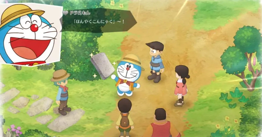 童年夥伴回來啦！Switch《多啦A夢牧場物語》大雄種田種起來