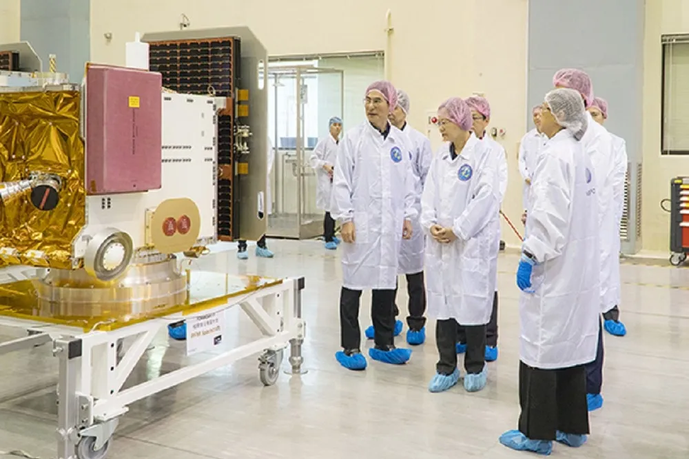 福衛七號預計2019年發射　蔡英文：盼成為氣象監測防災利器