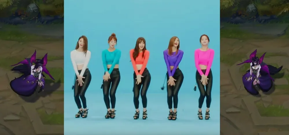 【英雄聯盟】魔甘娜重製新舞步　參考韓國女團EXID《Up & Down》
