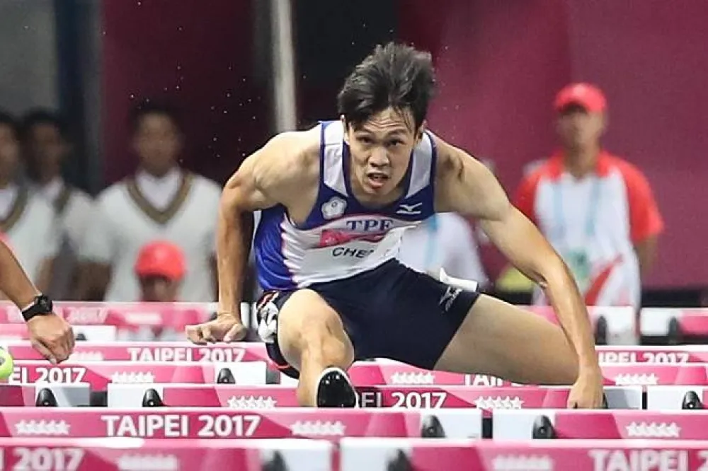 男子田徑跨欄110M再傳捷報　陳奎儒破全國紀錄摘銀牌