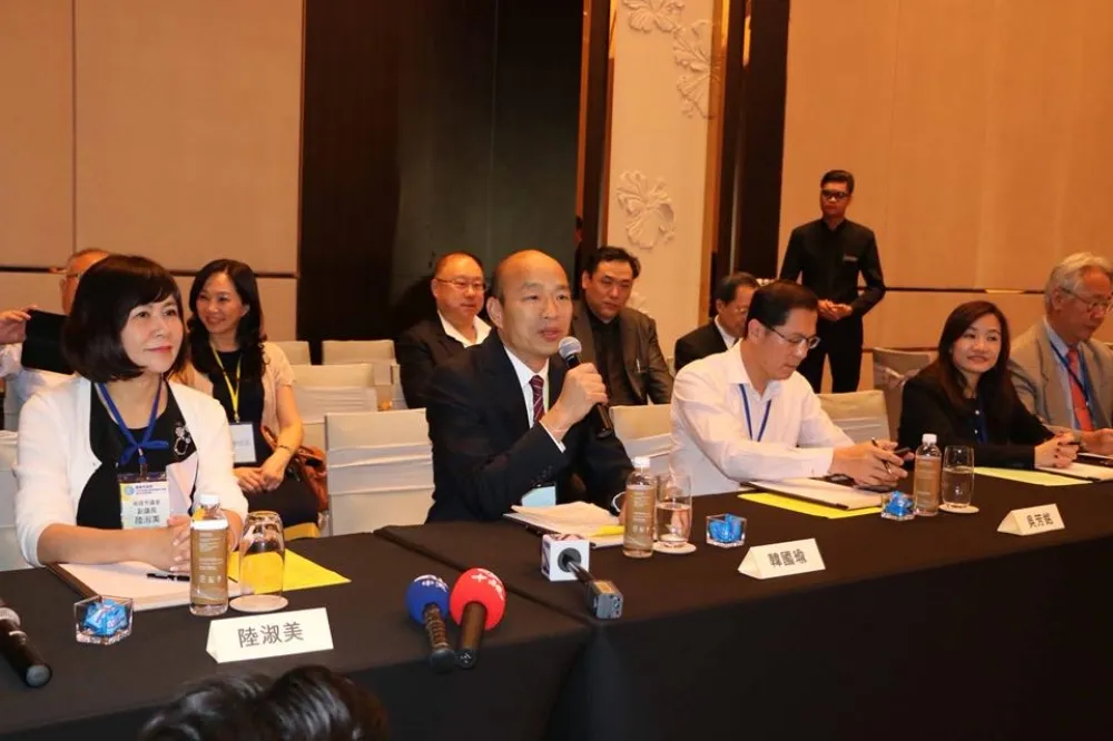 韓國瑜出訪見不到政要藍議員批未安排　外交部：再三確認未要求