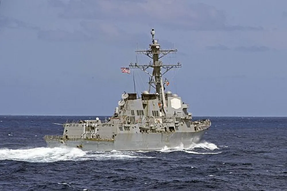 【8個月走5趟】美海軍兩艘艦艇穿越台灣海峽　國防部：26日清晨離去