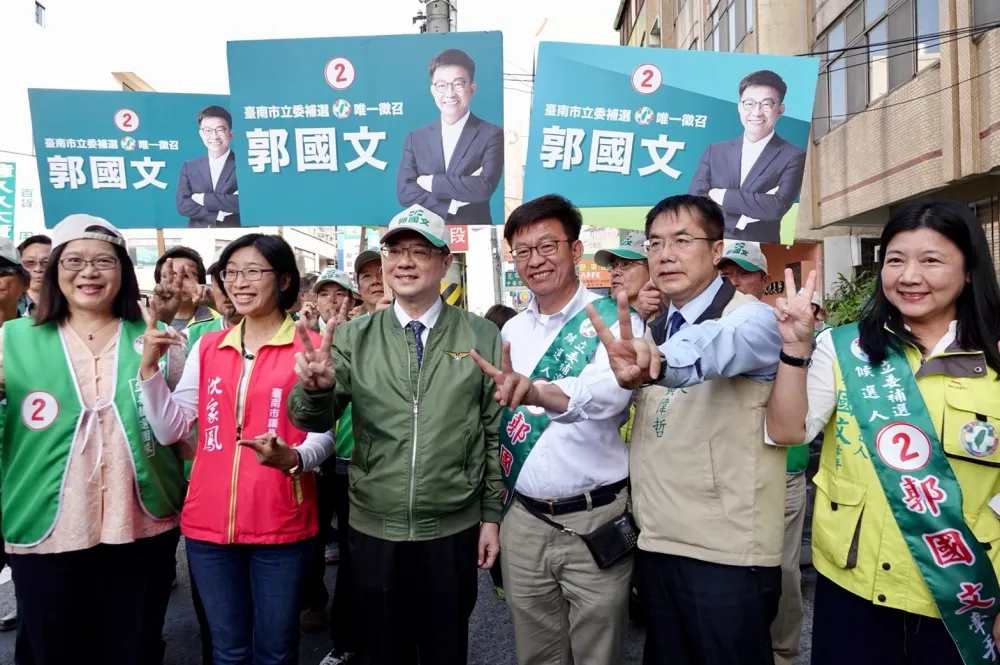 【直播】力保台南郭國文　民進黨主席卓榮泰陪掃街