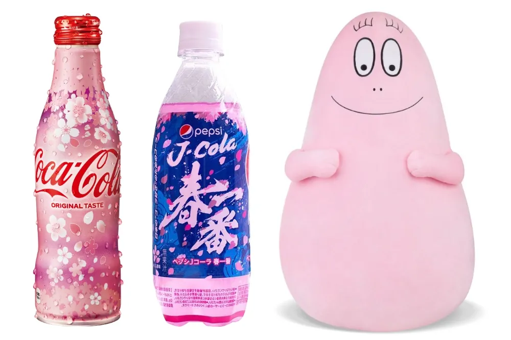 日本限定櫻花可樂！全家櫻花商品開放預購　「泡泡先生」集點同步啟動