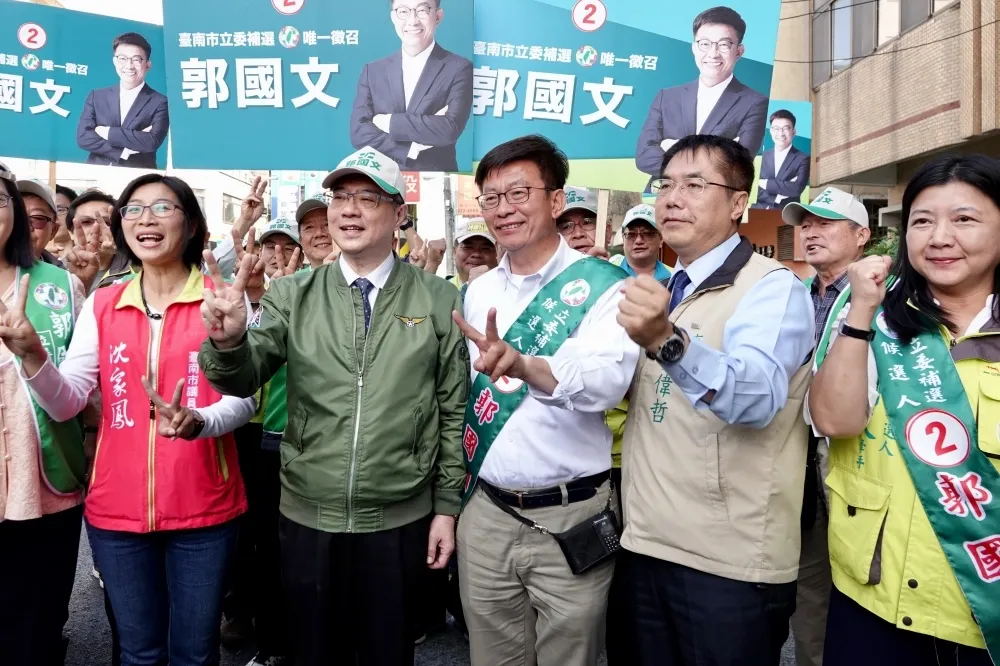 【獨家】黨主席卓榮泰出手「拔樁」　助郭國文守住台南綠地