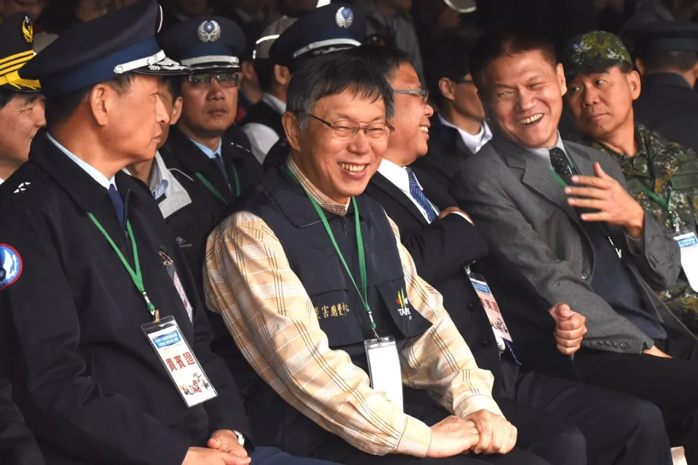 【影片】首場民安5號演習在台北　柯文哲到場坐鎮