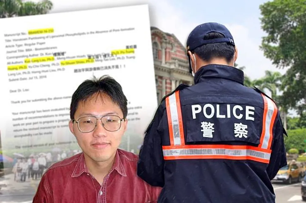 【這樣還匿什麼名】學生檢舉台大老師剽竊成果　員警上門要做筆錄