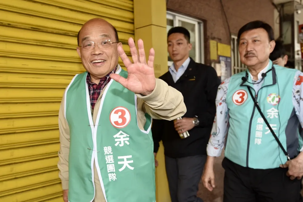 【直播】蘇揆陪同余天掃街　力拼三重立委補選