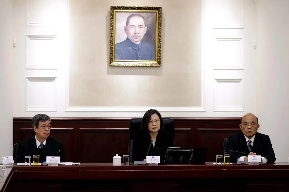 召開國安會議反對一國兩制　蔡英文：民主是政治人物應捍衛的底線
