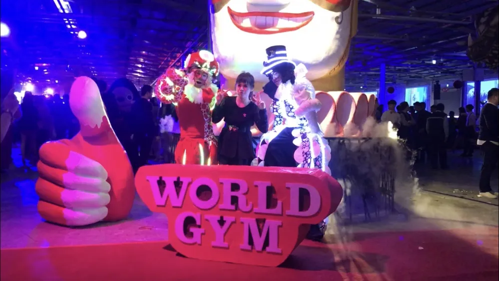 World Gym把巴西嘉年華 搬進台中啦!  斥資8千萬 犒賞4200名員工