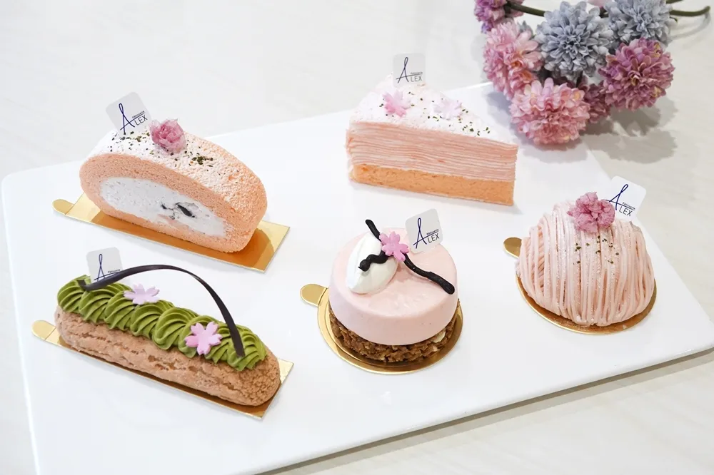 【有片】少女心必吃！Pâtisserie ALEX首推櫻花系列蛋糕　粉嫩浪漫限期展開