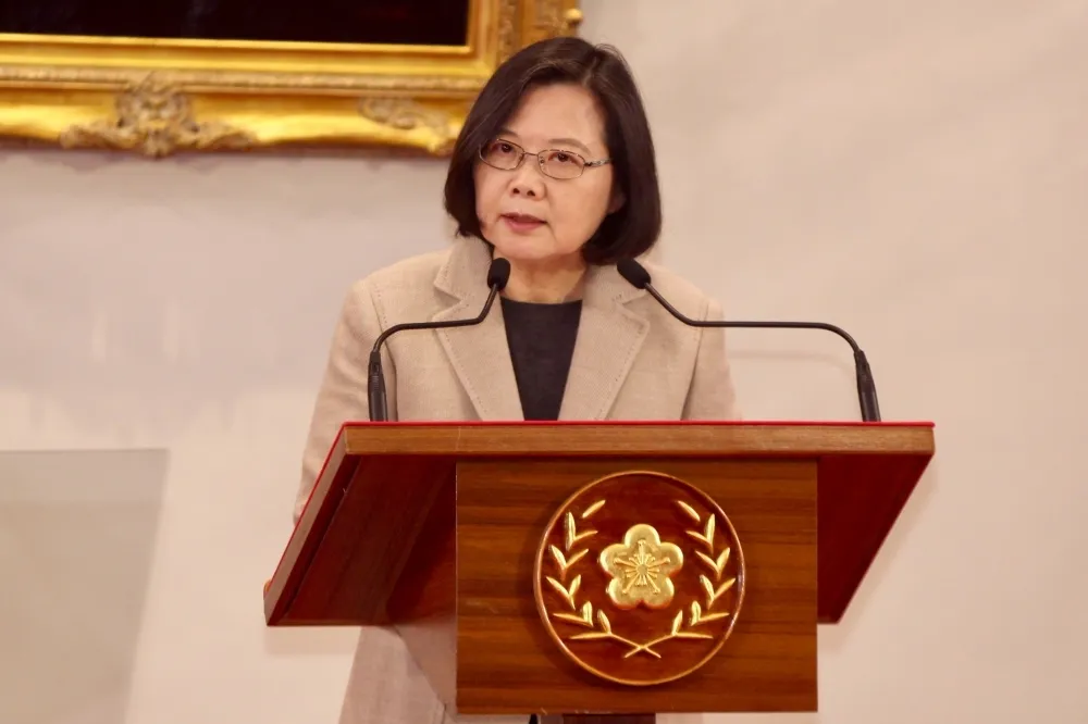 【正面迎戰賴清德】本周登記爭取競選連任　蔡英文：當總統一國兩制不會發生