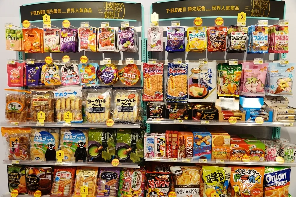 【有片】零食控注意！7-11「國際精品櫃」讓你不用飛出國　就能品嘗世界人氣商品
