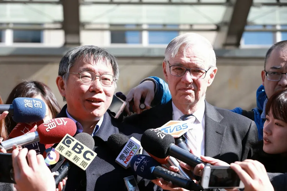 重申台灣核心價值　柯文哲：美國是台灣最重要的盟邦