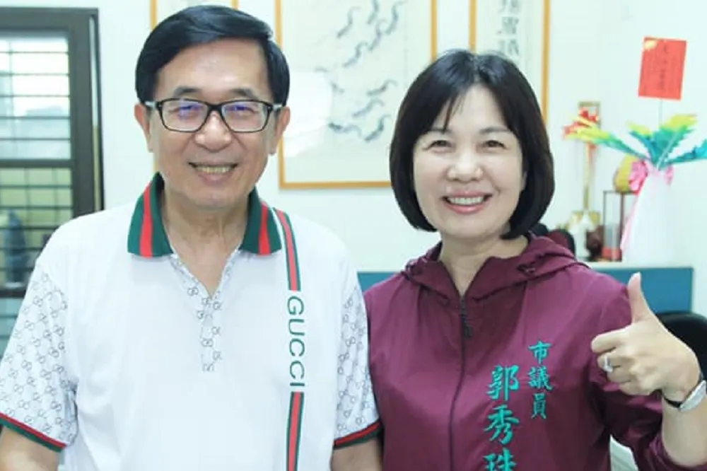 郭秀珠感謝扁對陳筱諭牽教　在踏上政治黑暗路前幫她上了一課