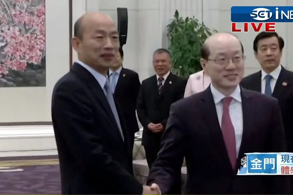 【反對台獨】劉結一提「告台灣同胞書」　韓國瑜附和：我強烈支持九二共識