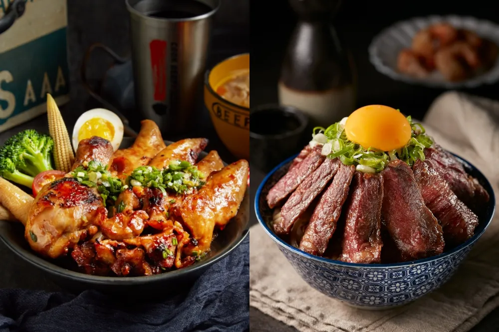 丼飯對決！CooK BEEF! 浮誇系丼飯  VS 開丼精品級丼飯飽足上市