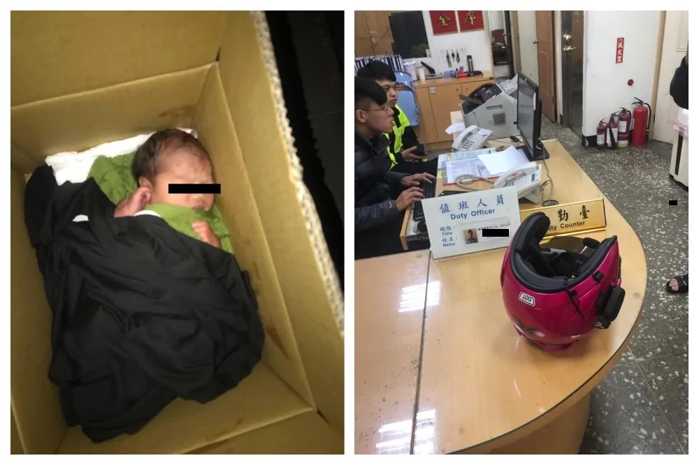 【拍到她媽？】抓寶驚見棄嬰　引眾怒：真的是鬼島，連嬰兒都能裝箱亂丟