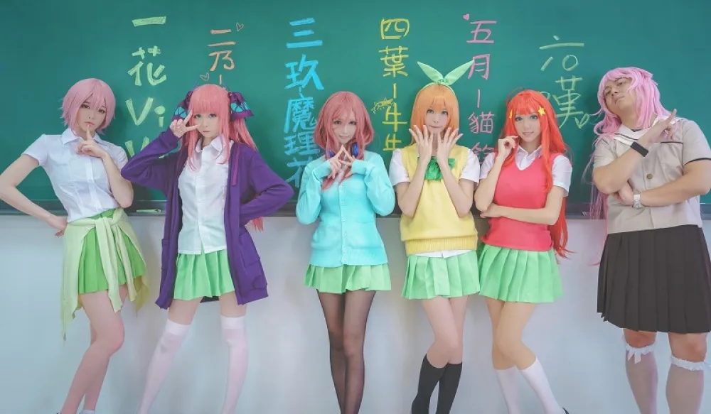 魔競《六等分的花嫁》宅舞　隱藏後宮「六嘆子」參與演出♥