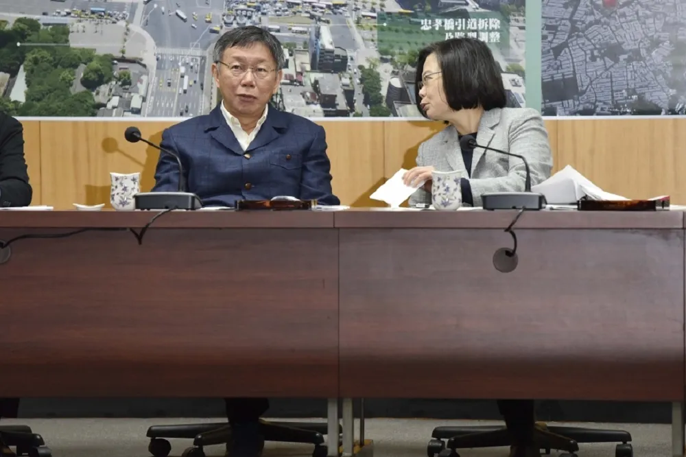 美日促成「蔡柯配」力抗國民黨？　柯文哲：不會發生吧