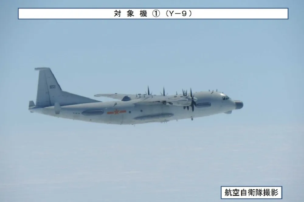 中國3軍機再度飛越宮古海峽　國軍全程監偵：無繞台情事