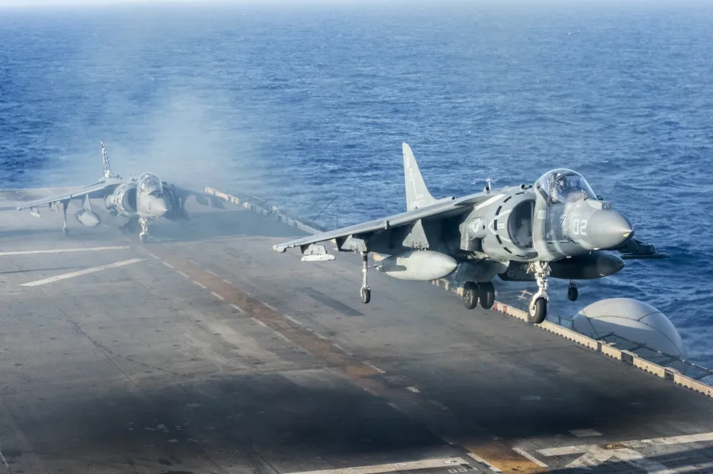 與F-35B並行　美陸戰隊擬延用AV-8B「獵鷹II」攻擊機至2028年