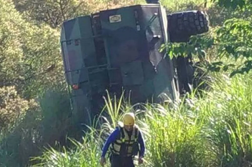 陸軍浮橋車翻覆　初步調查肇禍主因煞車失靈