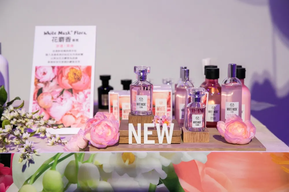 THE BODY SHOP雋永香氛傳奇再現 「麝香花冠」花麝香極致綻放