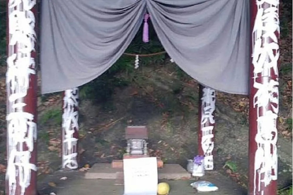 圓山水神社供奉大禹遭惡意噴漆　文史人士酸不讀書會誤殺祖先