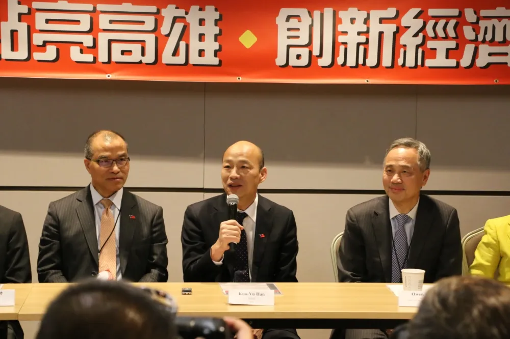 避談藍營醞釀17日連署徵召　韓國瑜：等事情做完再說