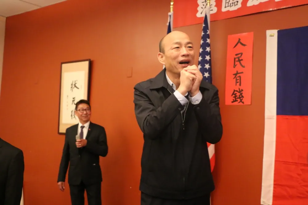 韓國瑜談郭董參選總統　「一定是人心非常震撼」