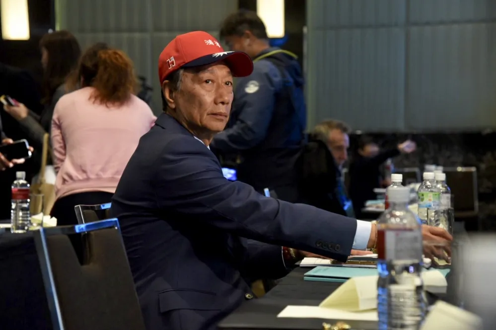 【股價水漲船高】郭台銘欲參選2020　蔡英文：尊重他