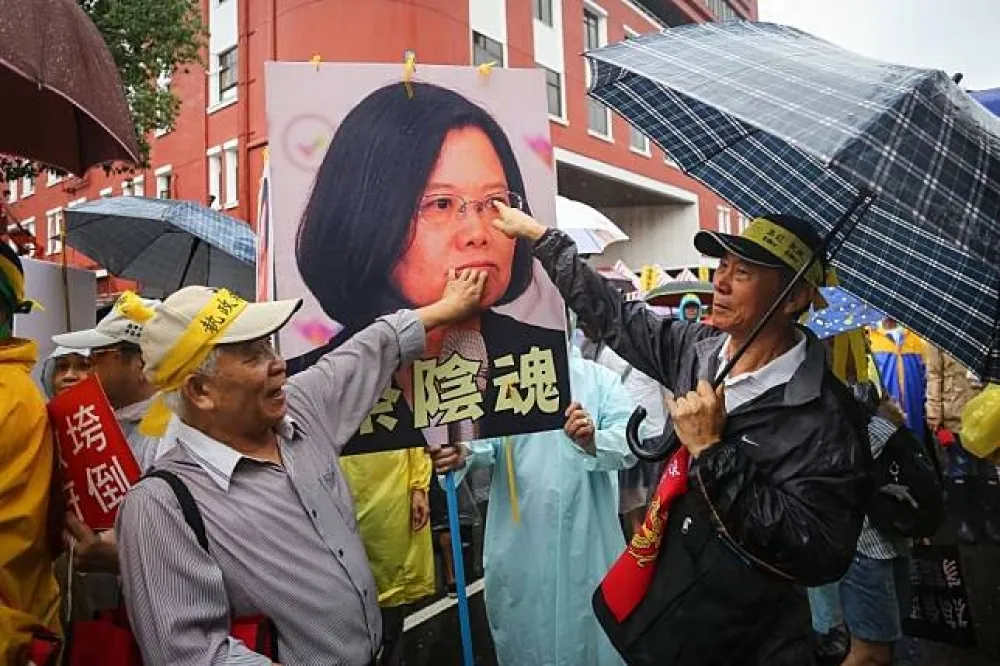 蔡英文感冒取消桃園參訪　府：行程與反年改抗議無關