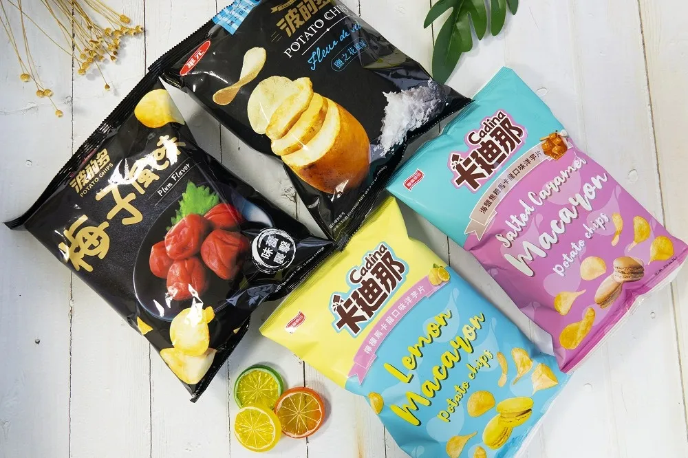 【開箱】全聯獨家口味！卡迪那馬卡龍系列洋芋片2包特價最後2天