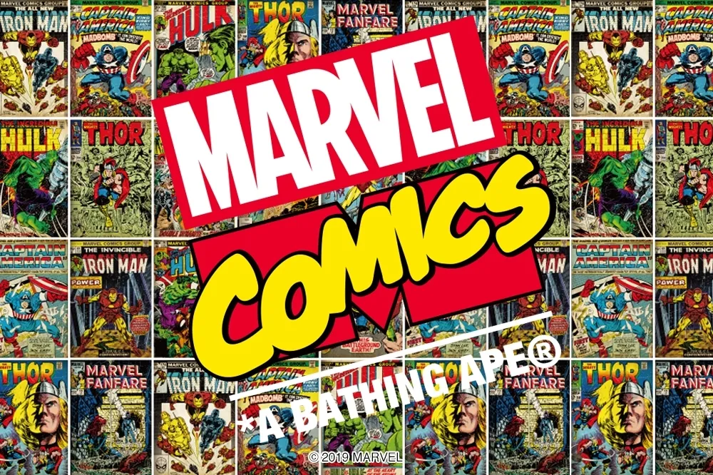 BAPE X MARVEL 聯乘推出各式重量商品　4/27強勢登場
