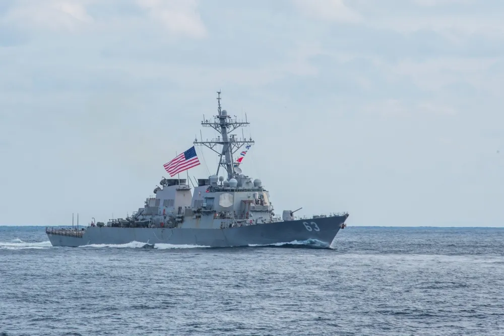 【今年第4度】國防部證實　美軍2艘作戰艦28日通過台灣海峽